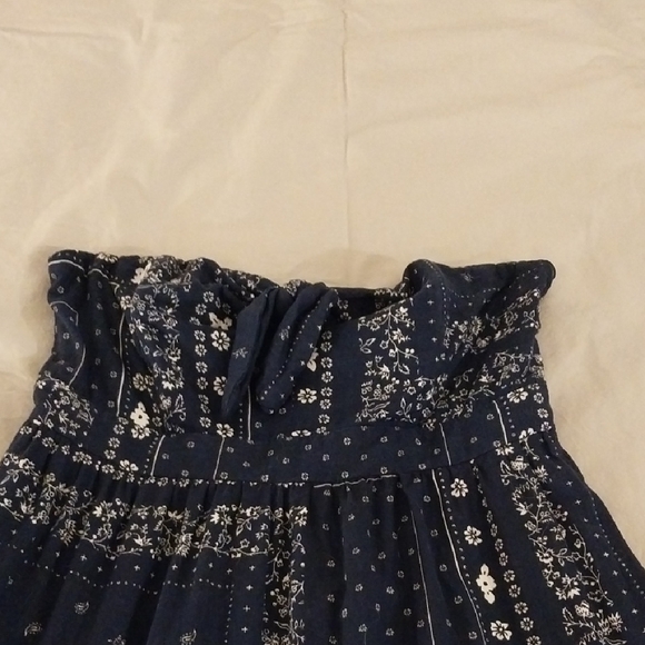 Universal Thread Navy Bandana Print Maxi Skirt with Smocked Waist - Picture 2 of 10